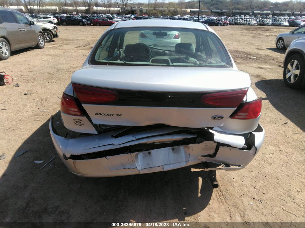 2001 Ford Escort Fleet Silver vin: 3FAFP13P41R111663