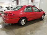 2001 Ford Escort  Red vin: 3FAFP13P71R221848