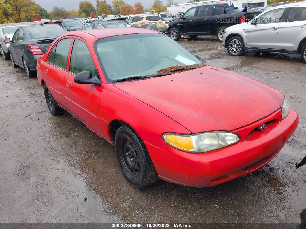 2001 Ford Escort Fleet Red vin: 3FAFP13P71R234664