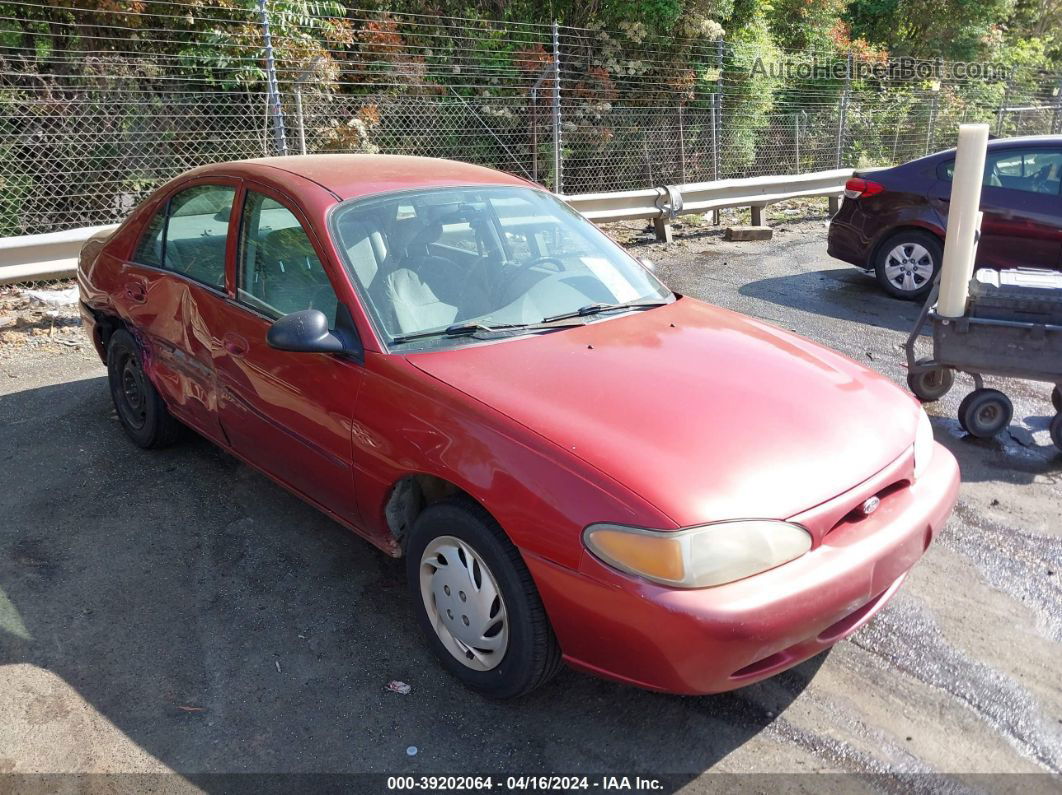 2001 Ford Escort   Red vin: 3FAFP13P91R161197