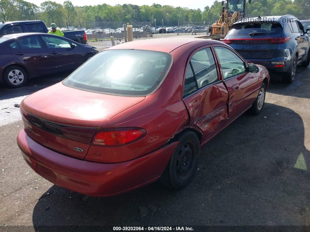 2001 Ford Escort   Red vin: 3FAFP13P91R161197