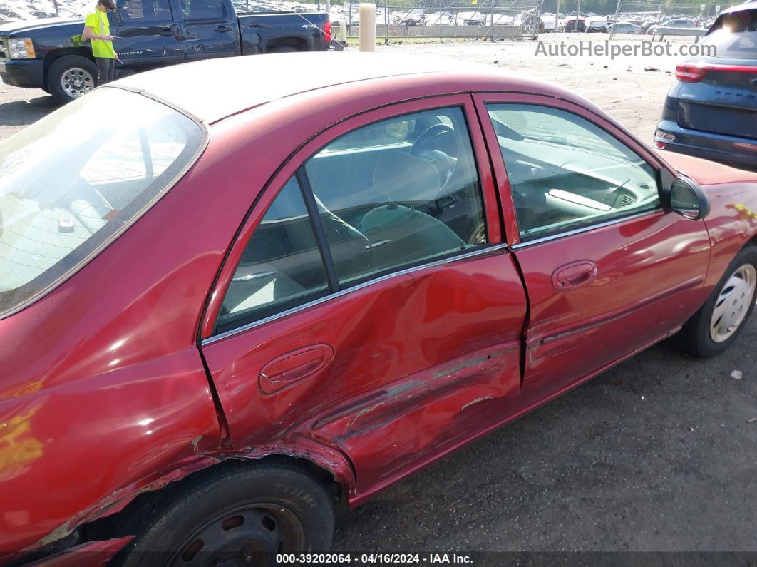 2001 Ford Escort   Red vin: 3FAFP13P91R161197