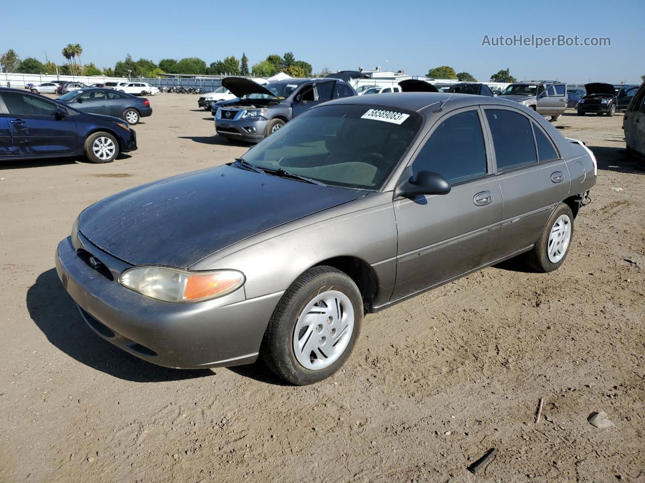 2001 Ford Escort  Gray vin: 3FAFP13PX1R156008