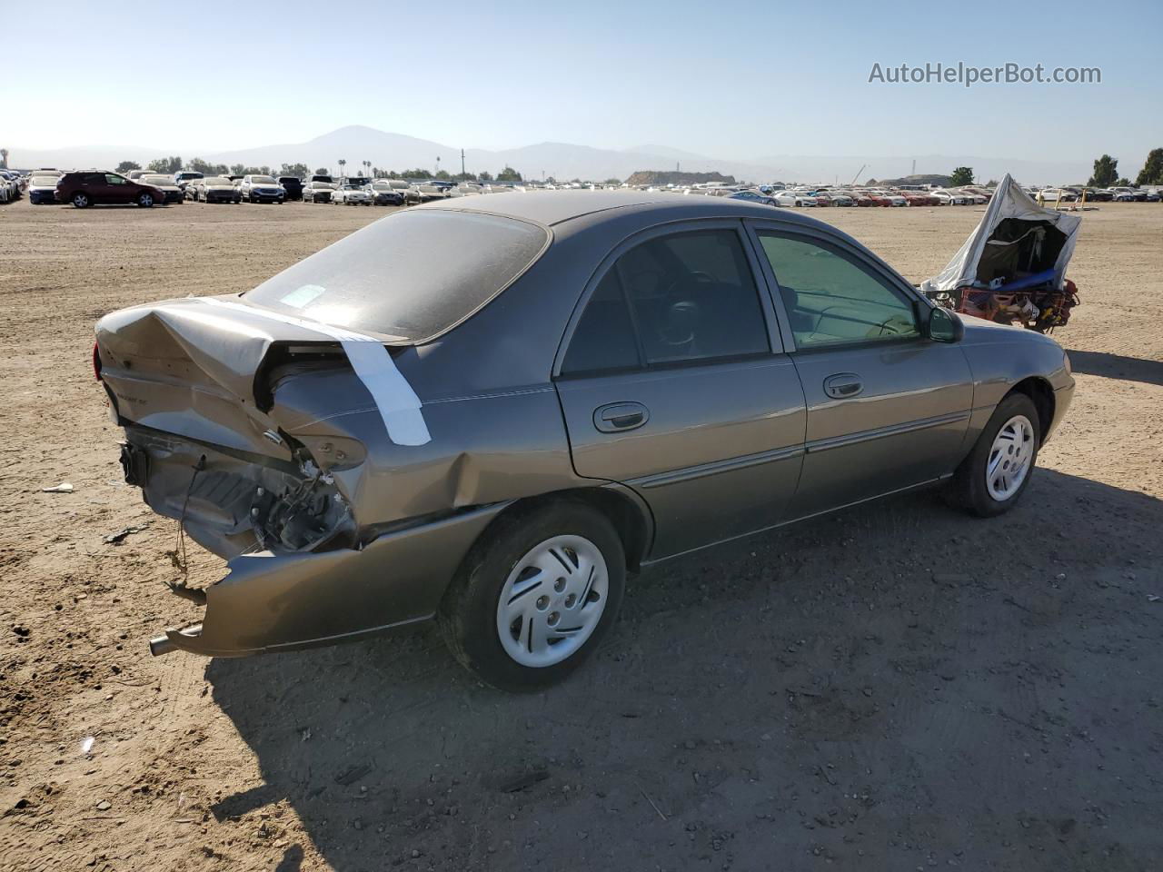 2001 Ford Escort  Gray vin: 3FAFP13PX1R156008