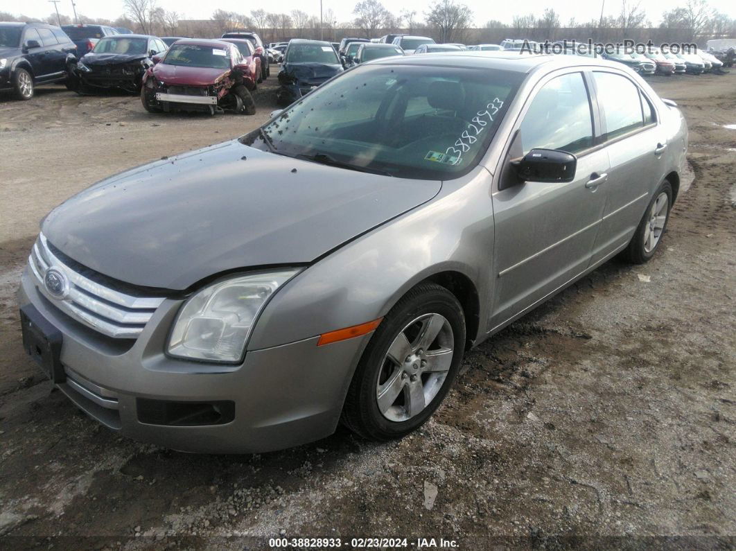 2008 Ford Fusion Se Silver vin: 3FAHP01118R179107