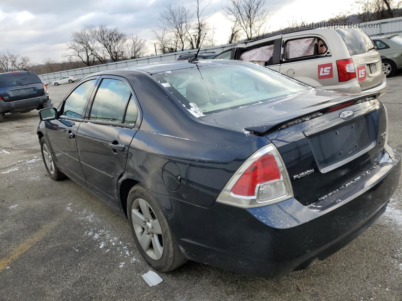 2009 Ford Fusion Se Blue vin: 3FAHP01119R145704