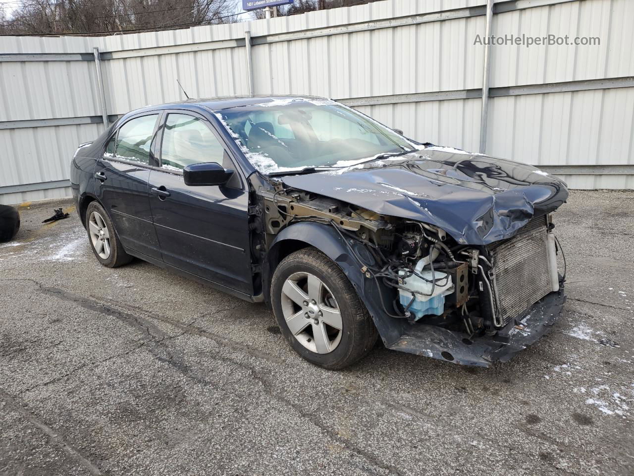 2009 Ford Fusion Se Blue vin: 3FAHP01119R145704