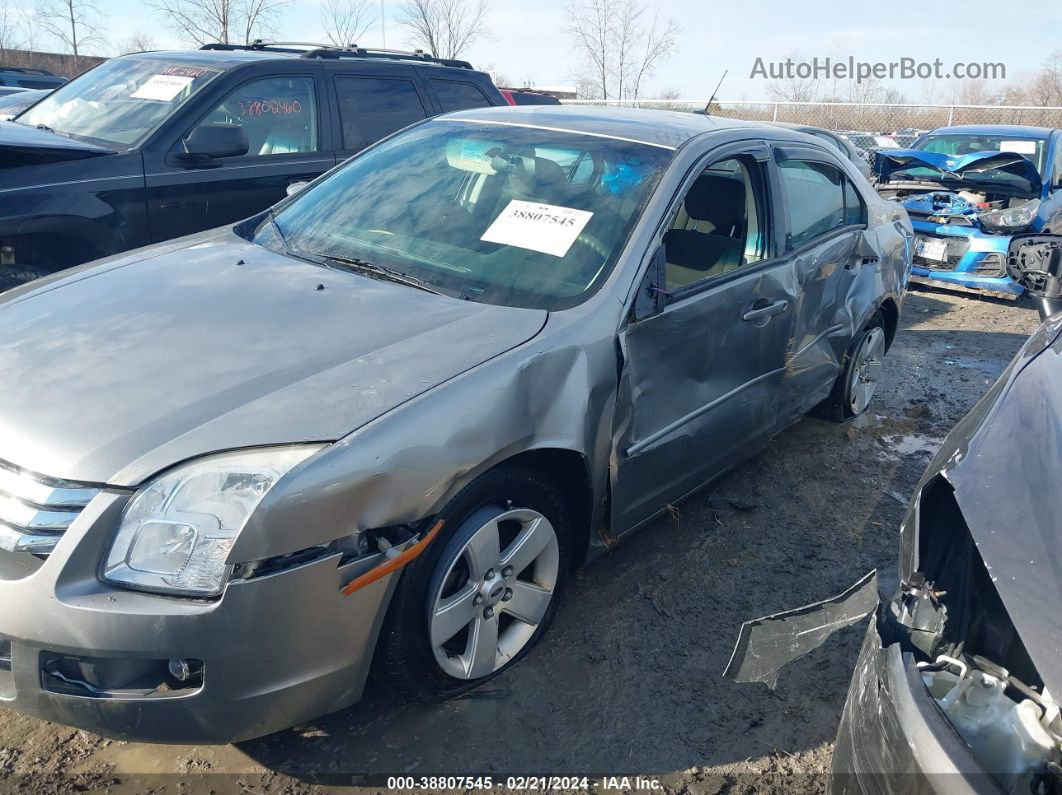 2008 Ford Fusion Se Gray vin: 3FAHP01128R152398