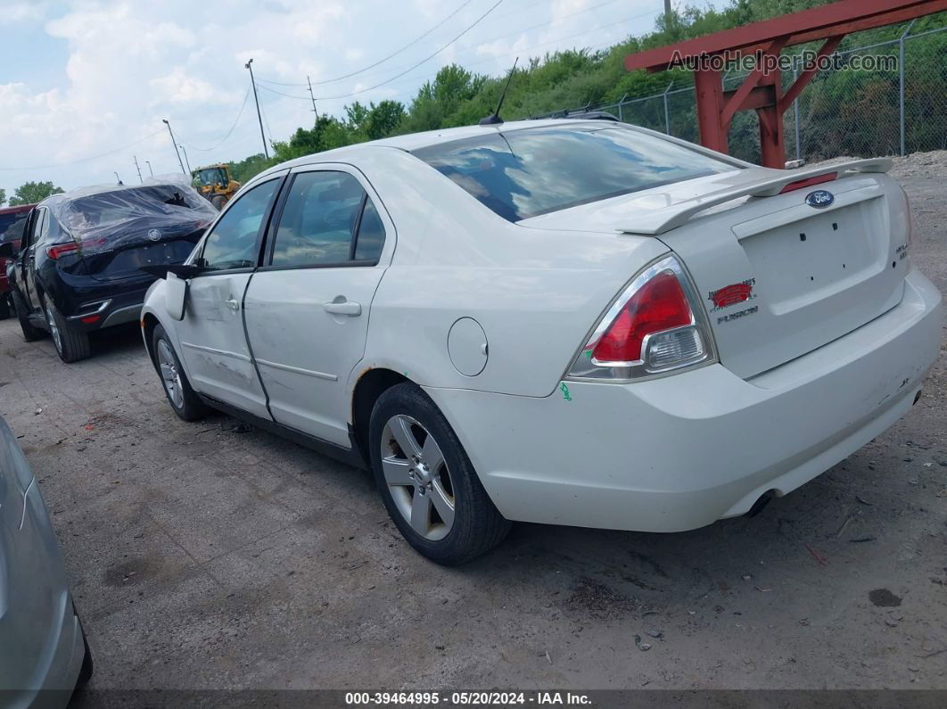 2008 Ford Fusion Se White vin: 3FAHP01138R102920