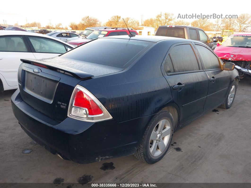 2008 Ford Fusion Se Blue vin: 3FAHP01168R250611