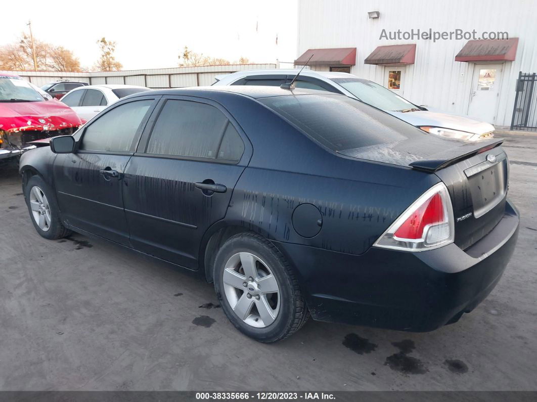 2008 Ford Fusion Se Blue vin: 3FAHP01168R250611