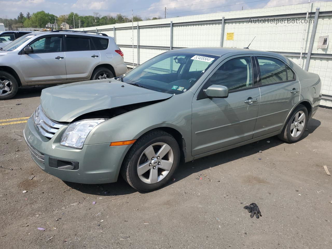 2008 Ford Fusion Se Green vin: 3FAHP01178R185459