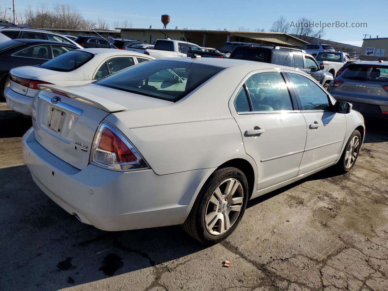 2008 Ford Fusion Sel Белый vin: 3FAHP02118R127880