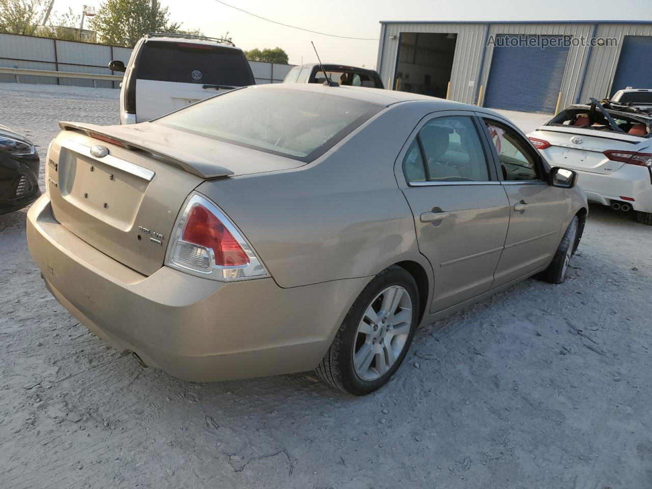 2008 Ford Fusion Sel Золотой vin: 3FAHP02138R109929