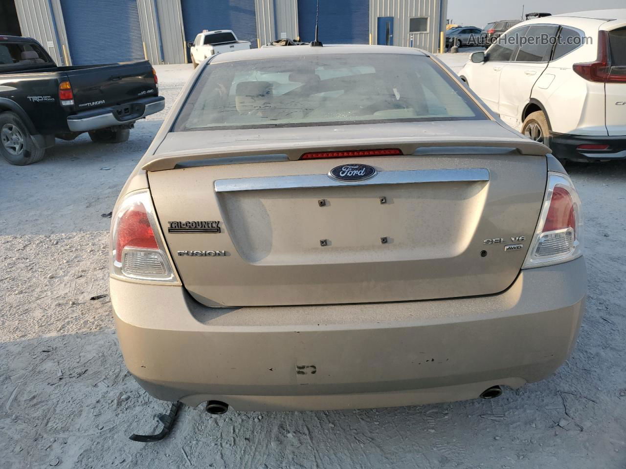 2008 Ford Fusion Sel Золотой vin: 3FAHP02138R109929