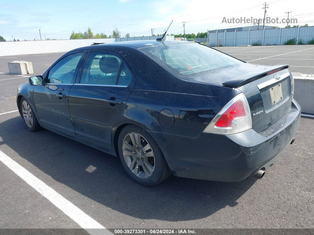 2008 Ford Fusion Sel Black vin: 3FAHP02138R193878