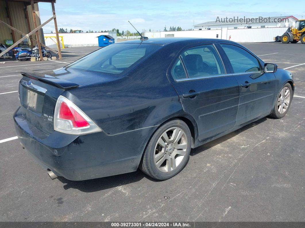 2008 Ford Fusion Sel Black vin: 3FAHP02138R193878