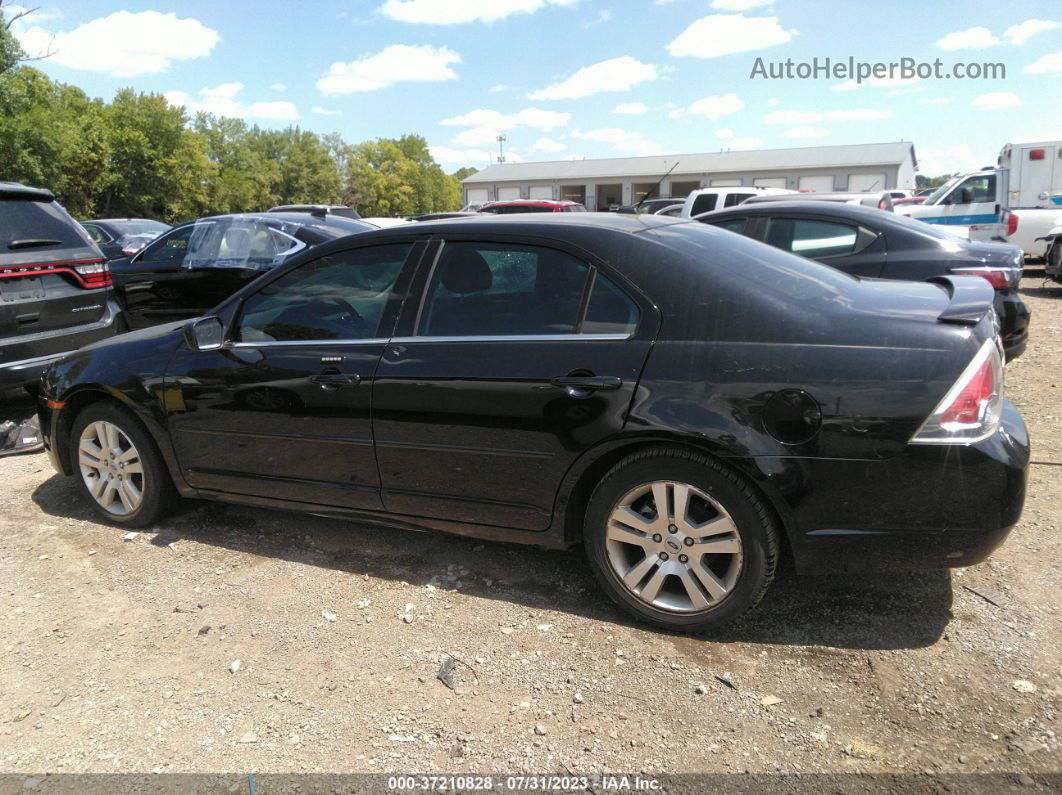 2008 Ford Fusion Sel Black vin: 3FAHP02168R175438