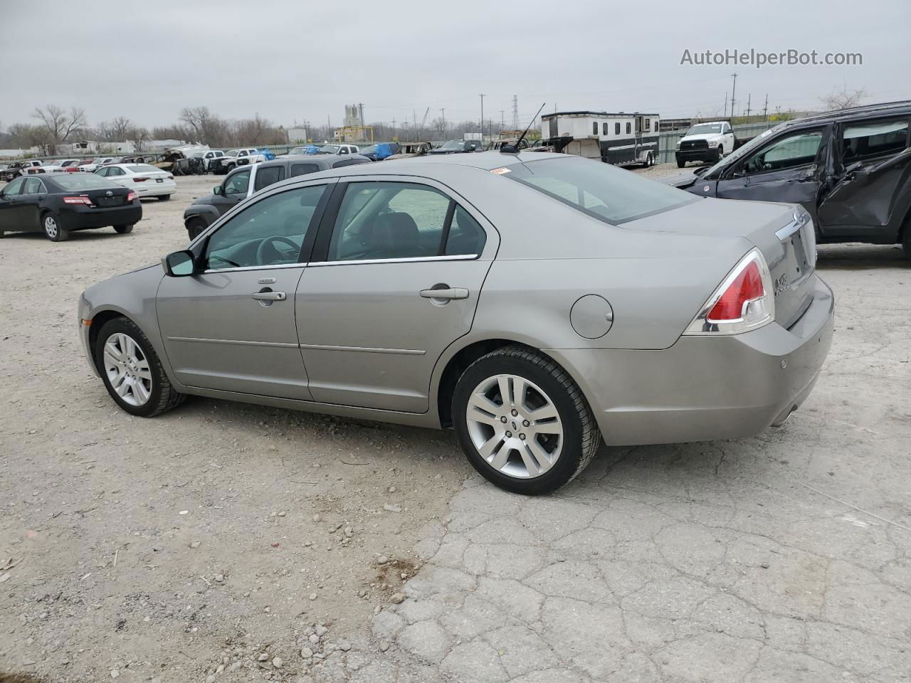 2008 Ford Fusion Sel Серый vin: 3FAHP02178R104541