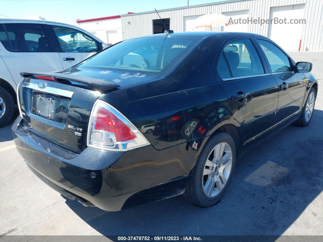 2008 Ford Fusion Sel Black vin: 3FAHP02178R127740