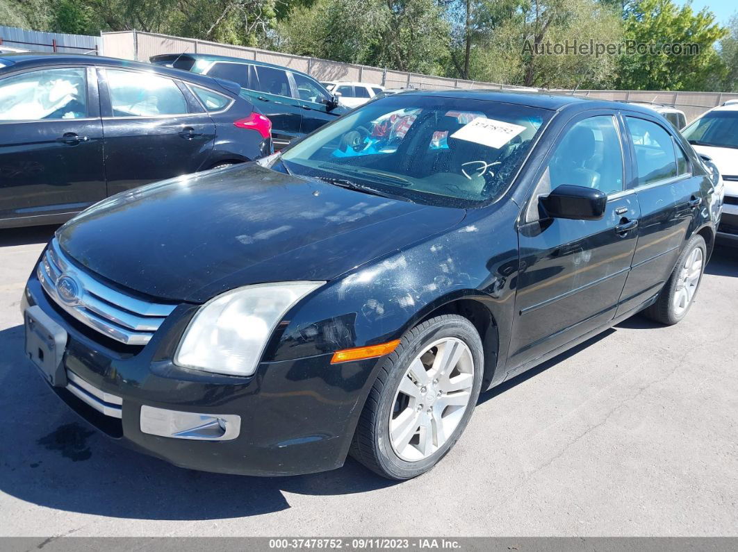 2008 Ford Fusion Sel Black vin: 3FAHP02178R127740