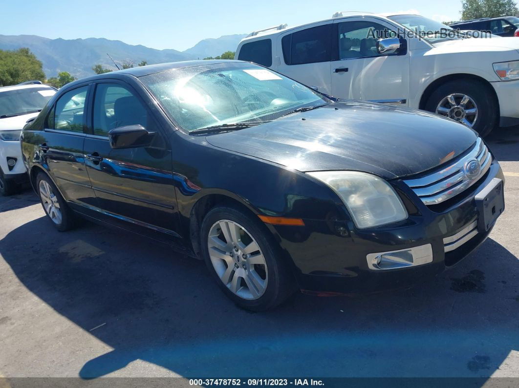 2008 Ford Fusion Sel Black vin: 3FAHP02178R127740