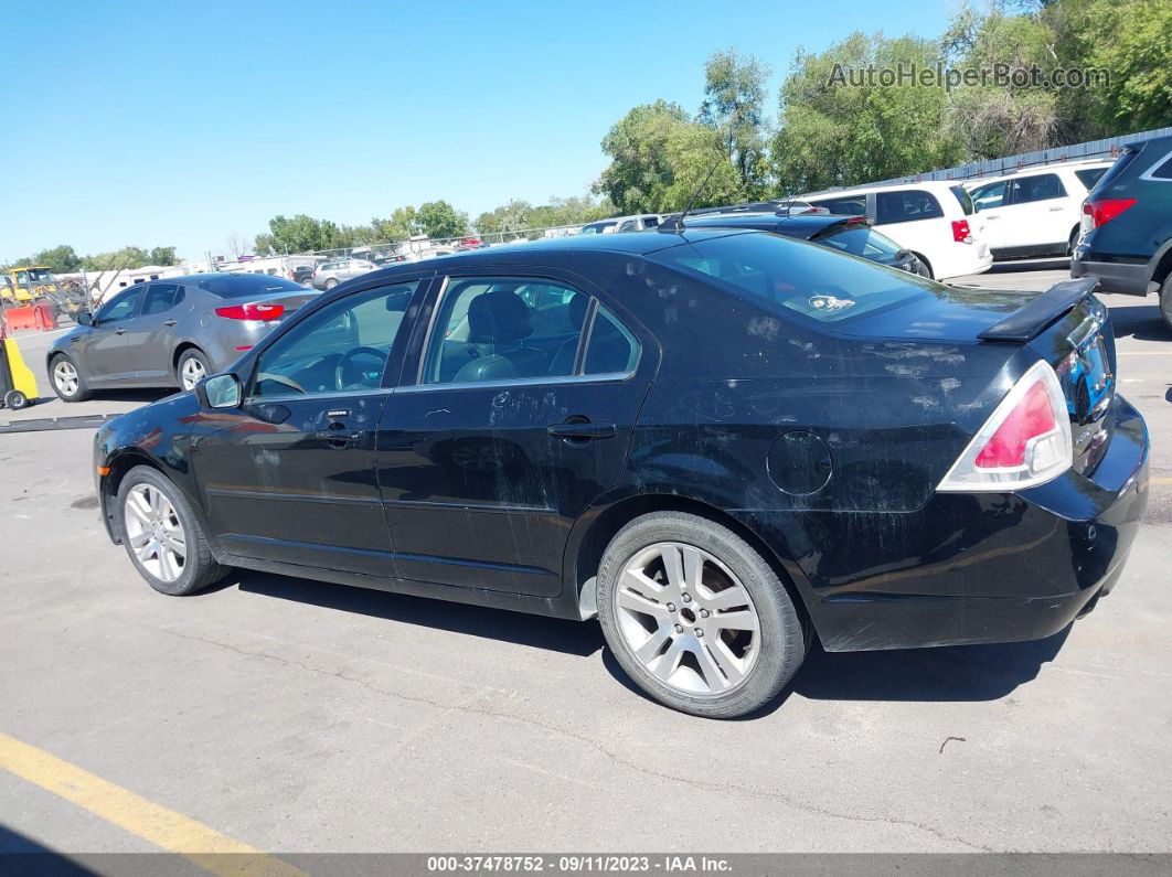 2008 Ford Fusion Sel Черный vin: 3FAHP02178R127740