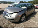 2008 Ford Fusion S Gray vin: 3FAHP06Z08R141821