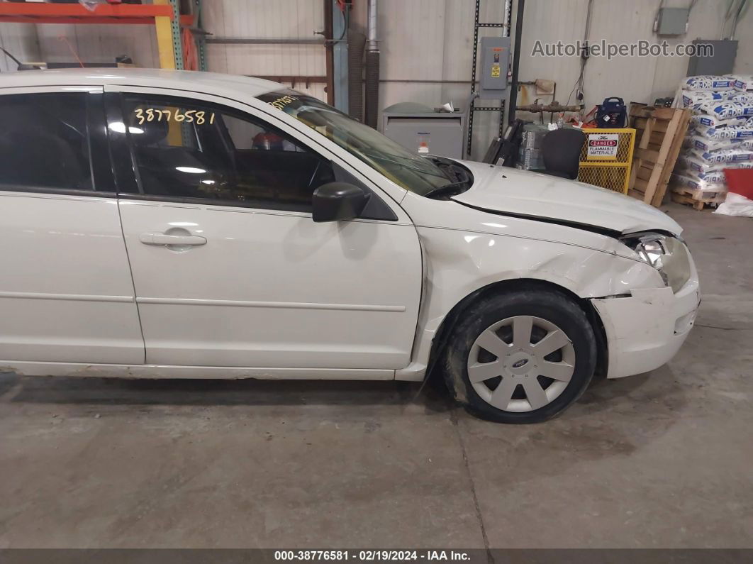 2008 Ford Fusion S Белый vin: 3FAHP06Z18R193698