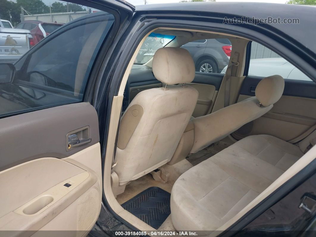 2008 Ford Fusion S Черный vin: 3FAHP06Z18R196293