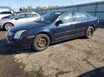 2008 Ford Fusion S Blue vin: 3FAHP06Z38R192276