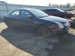 2008 Ford Fusion S Blue vin: 3FAHP06Z38R192276