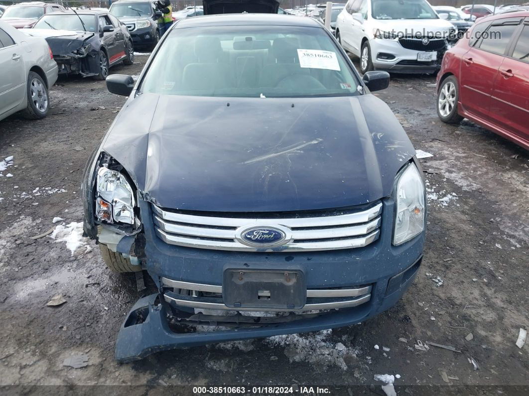 2008 Ford Fusion S Navy vin: 3FAHP06Z48R200398