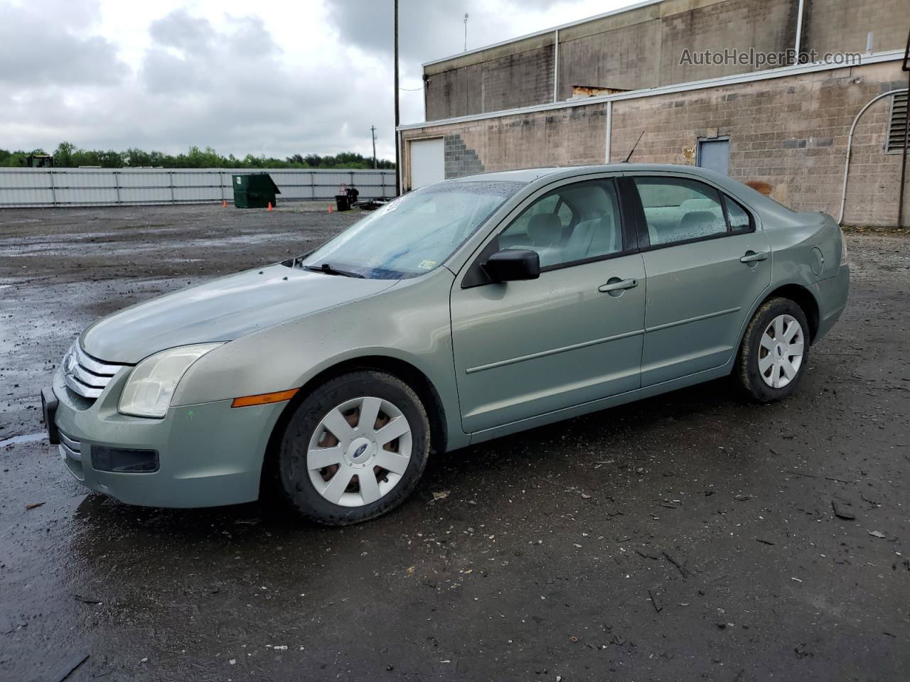 2008 Ford Fusion S Зеленый vin: 3FAHP06Z48R248712