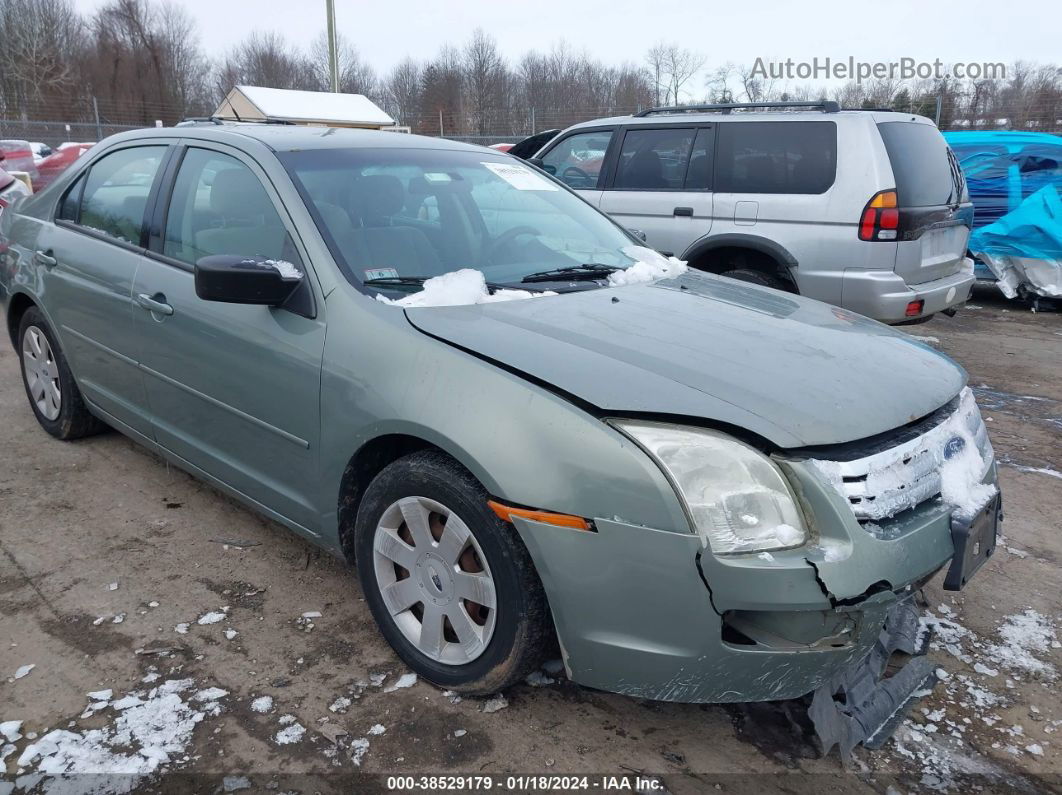 2008 Ford Fusion S Gray vin: 3FAHP06Z48R261749