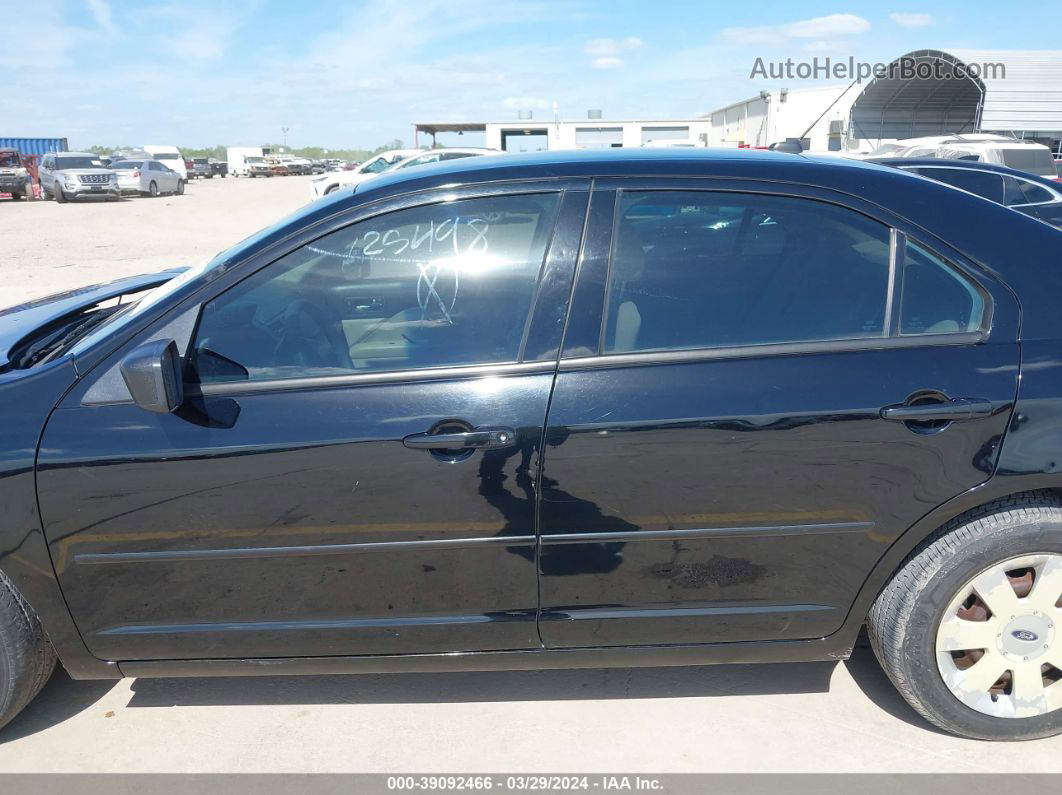 2008 Ford Fusion S Черный vin: 3FAHP06Z58R125498