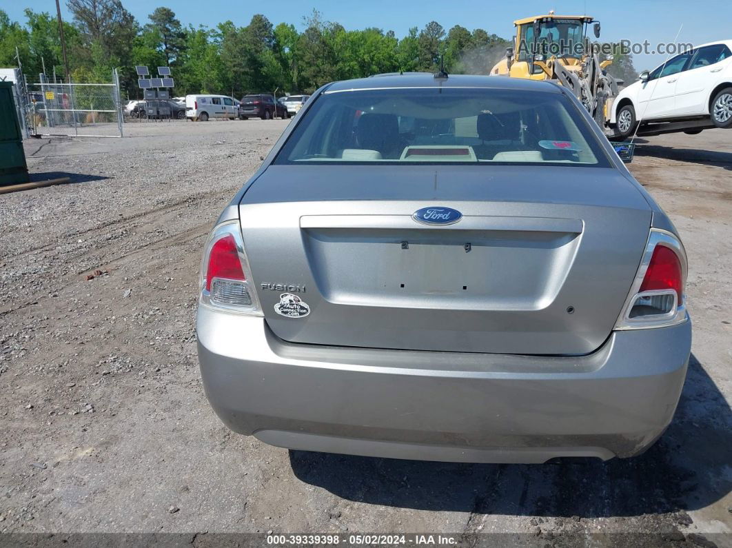 2008 Ford Fusion S Серый vin: 3FAHP06Z58R202631