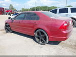 2006 Ford Fusion S Burgundy vin: 3FAHP06Z66R217023