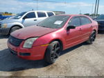 2006 Ford Fusion S Burgundy vin: 3FAHP06Z66R217023