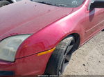 2006 Ford Fusion S Burgundy vin: 3FAHP06Z66R217023