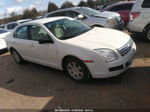 2008 Ford Fusion S White vin: 3FAHP06Z68R193647