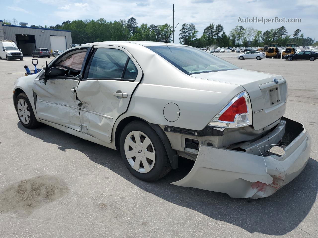 2008 Ford Fusion S Silver vin: 3FAHP06Z68R266306