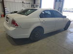 2008 Ford Fusion S White vin: 3FAHP06Z78R135966