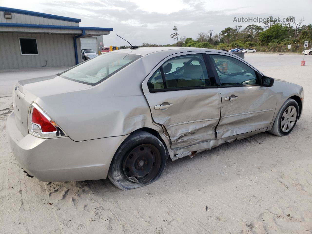 2008 Ford Fusion S Silver vin: 3FAHP06Z78R270249