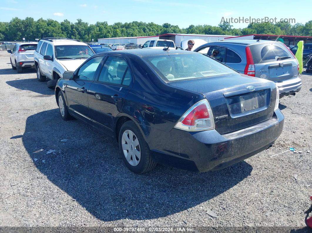 2008 Ford Fusion S Blue vin: 3FAHP06Z98R103259