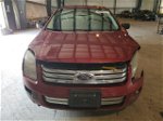 2008 Ford Fusion S Red vin: 3FAHP06Z98R128971