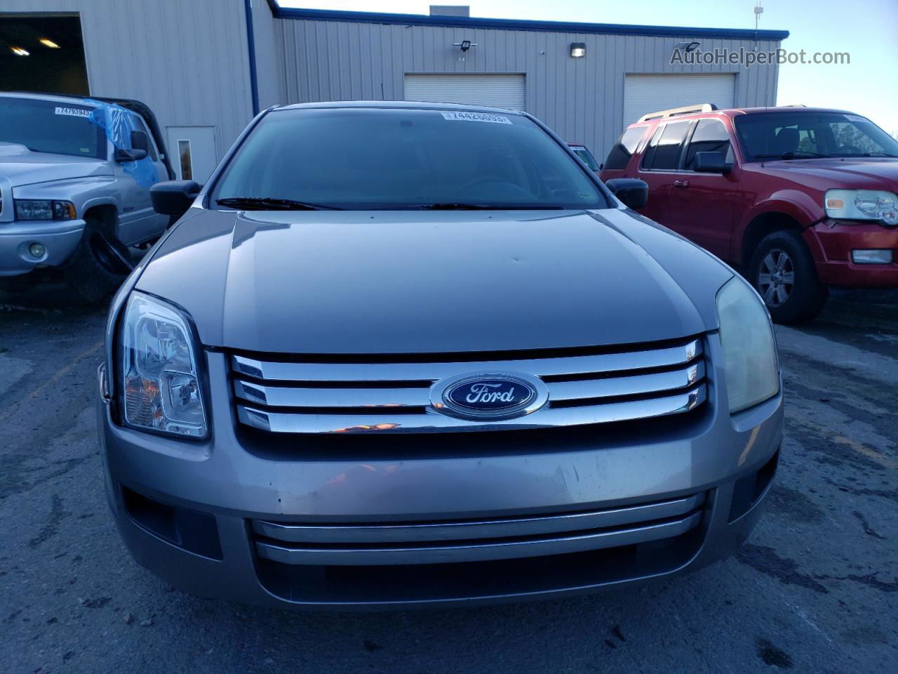 2008 Ford Fusion S Silver vin: 3FAHP06Z98R226303