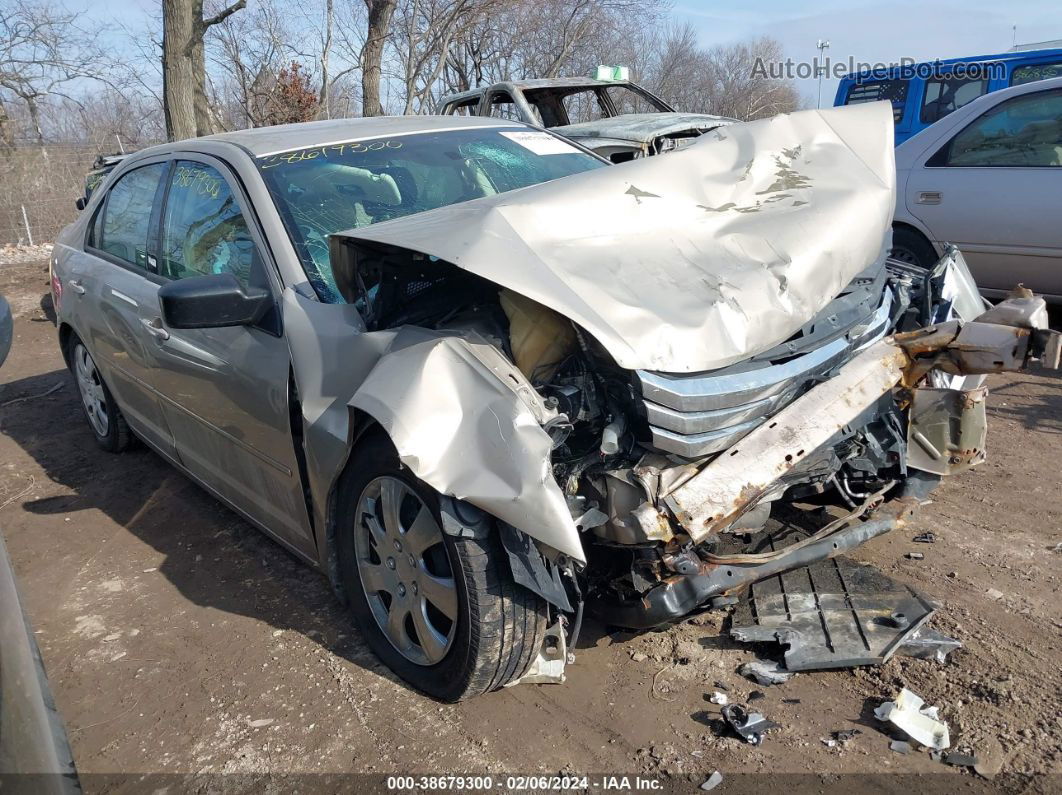 2008 Ford Fusion S Tan vin: 3FAHP06Z98R260323