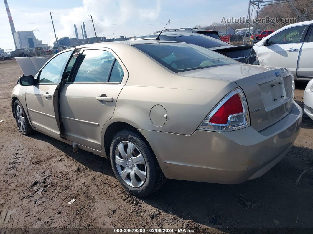 2008 Ford Fusion S Tan vin: 3FAHP06Z98R260323