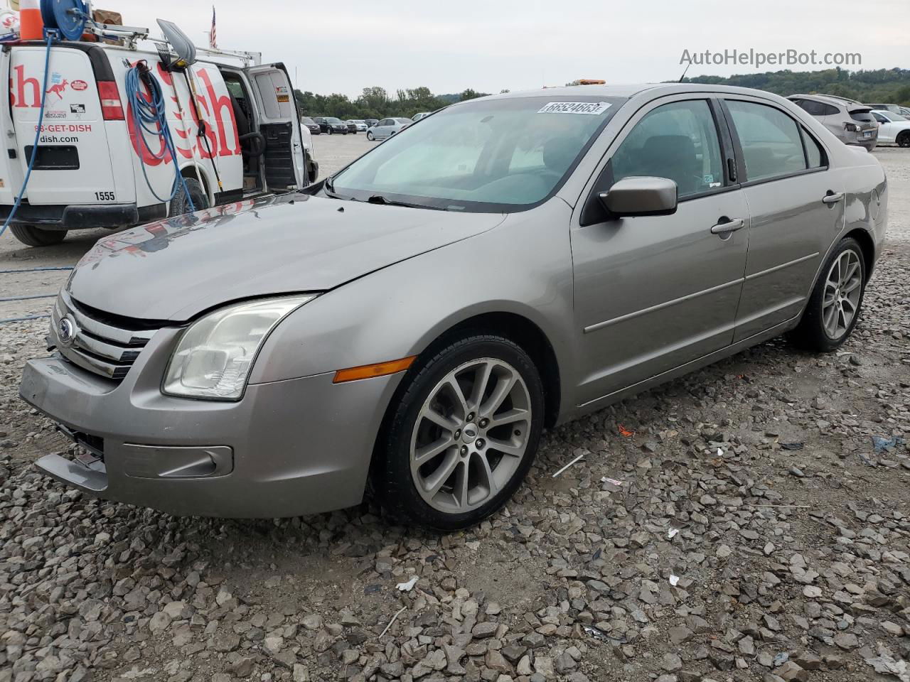 2008 Ford Fusion Se Silver vin: 3FAHP07108R263071